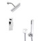 Chrome Shower System with 9